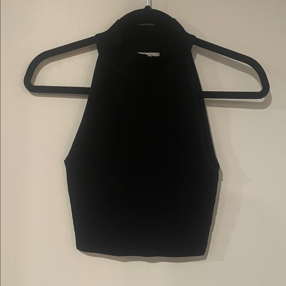 Babaton Classic Black Crop Tank Top Sz XS